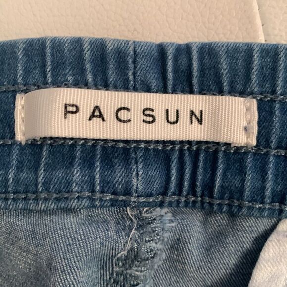 Passim Cargo Utility Jeans Men’s Denim Light Wash Size XL - Picture 10 of 13